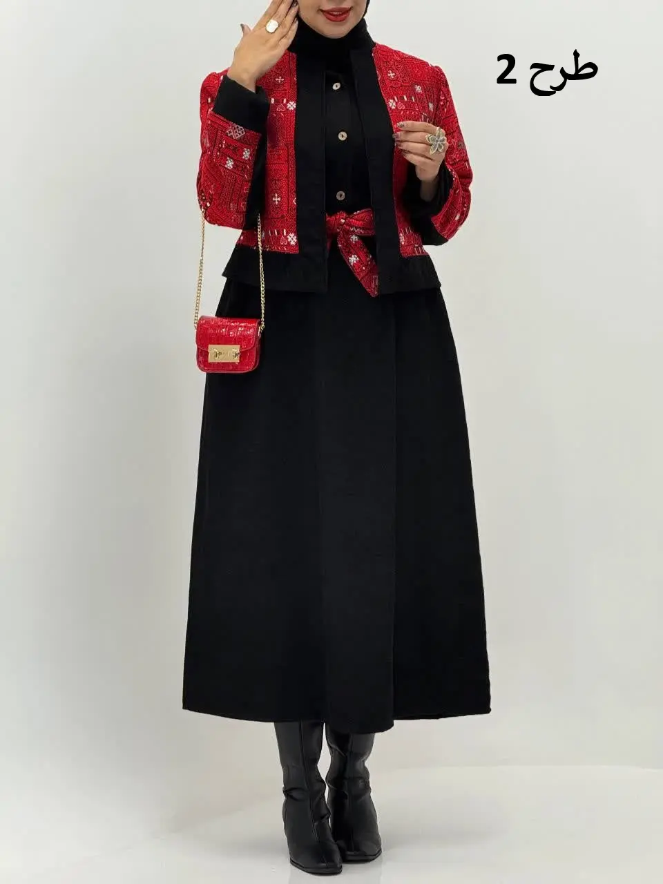 3901-کت و سارافون یلدایی هیوا